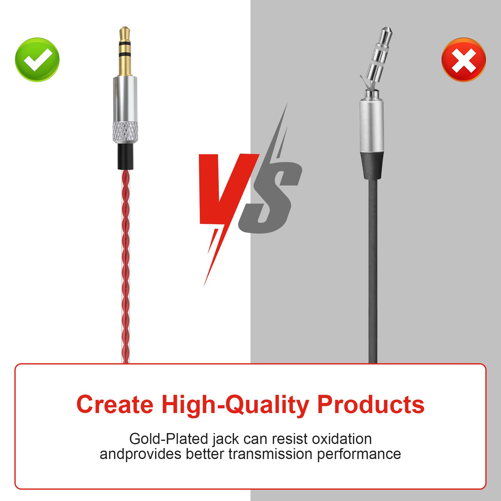 Snapklik.com : Replacement Audio Cable Compatible