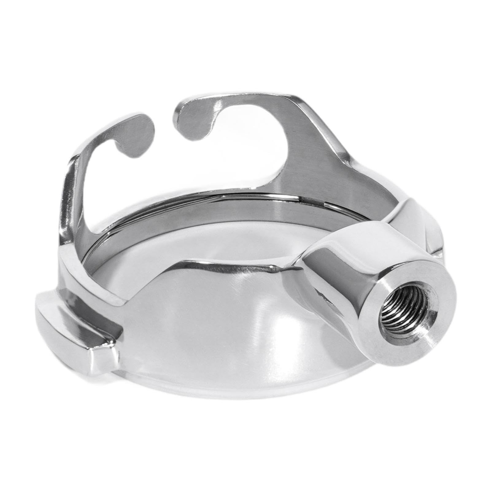 Pieza de Repuesto para El Cabezal Del Compatible con Accesorios E61, Portafiltro Sin Fondo de 58 Mm con Doble Orejeta para Cafeteras