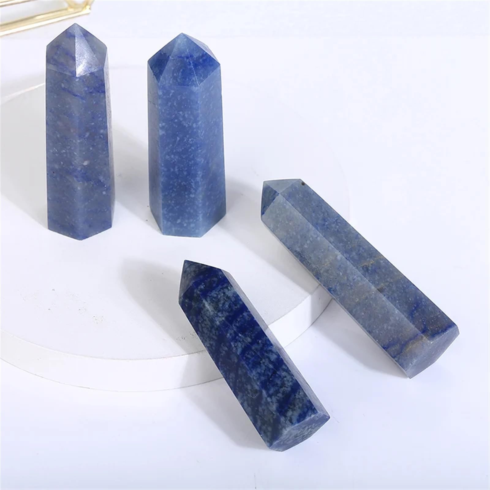 Amazon.com: KatLin 1PC Natural Blue Aventurine Tower Crystal Stone