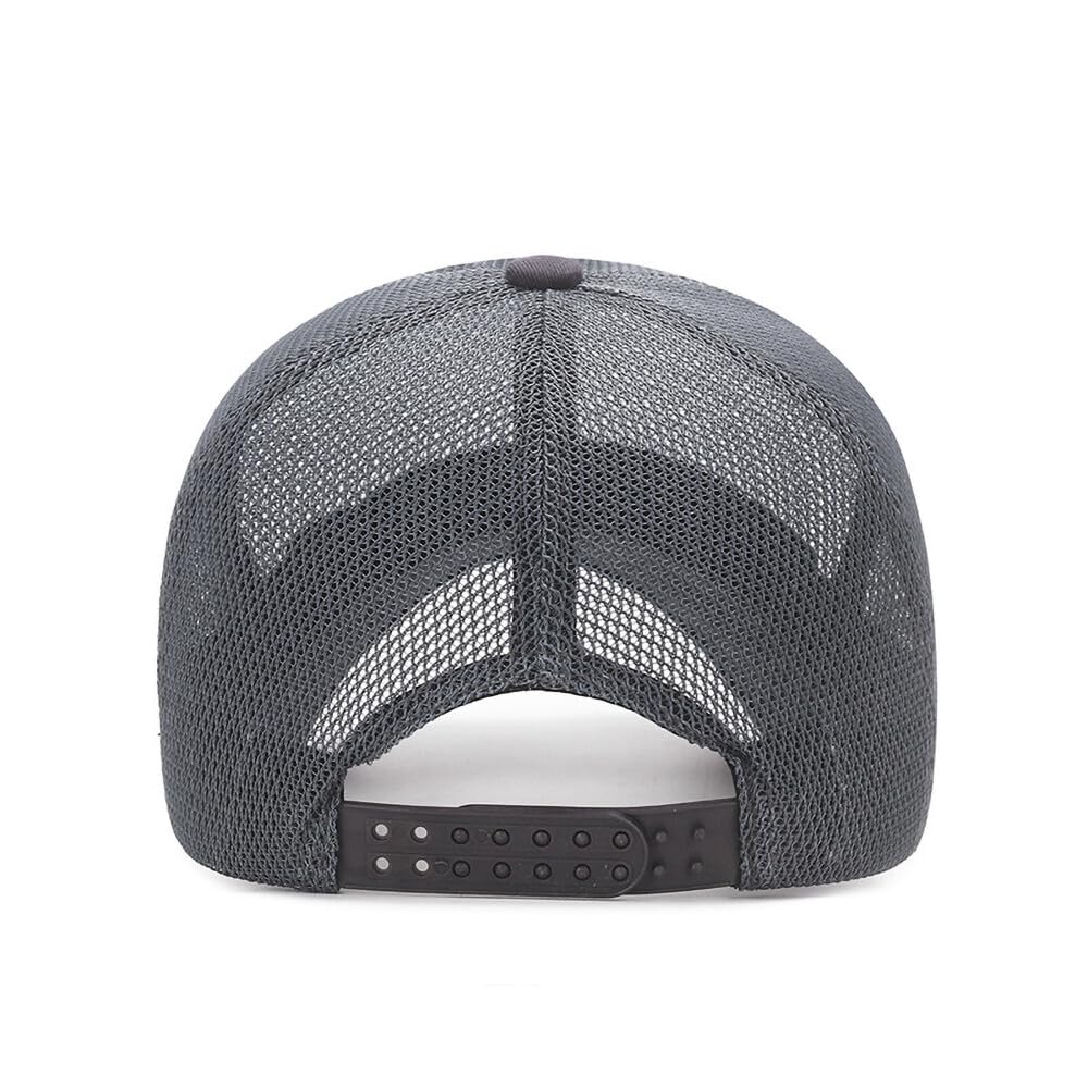 Cappellino da Baseball Unisex in Rete Integrale - Berretto Estivo Asciugatura Rapida Regolabile e Traspirante per Sport all’Aperto
