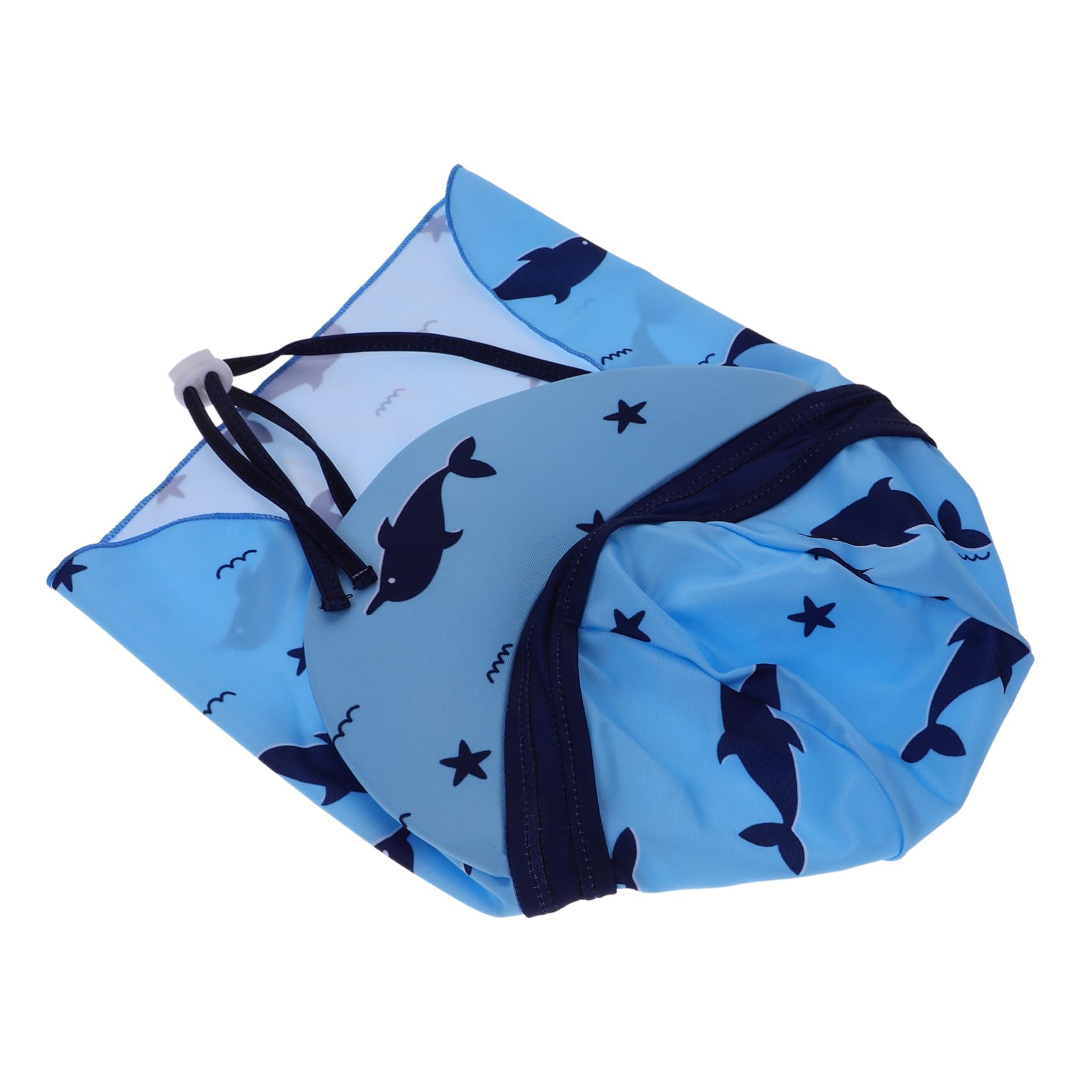 Sonnenhut für Strandhut Sommerhut Hut mit Nackenband Sommerhut Objektiv-Schlüsselanhänger Babymütze Freizeithut für Kindermützen Polyester Blue