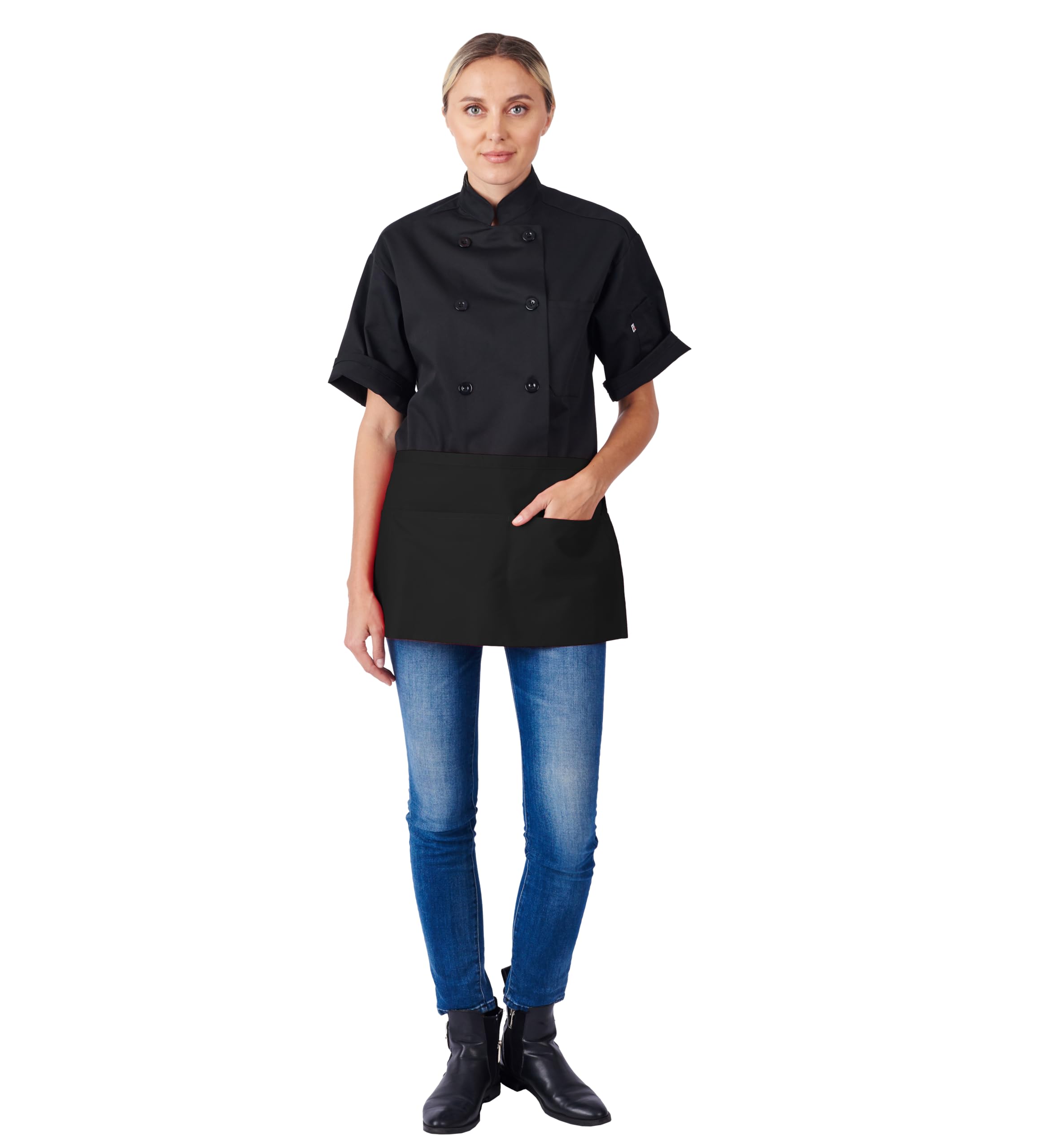 HILITE Waist Apron - Three Pocket Waiter Waitress Tool Pocket Apron Unisex - 970