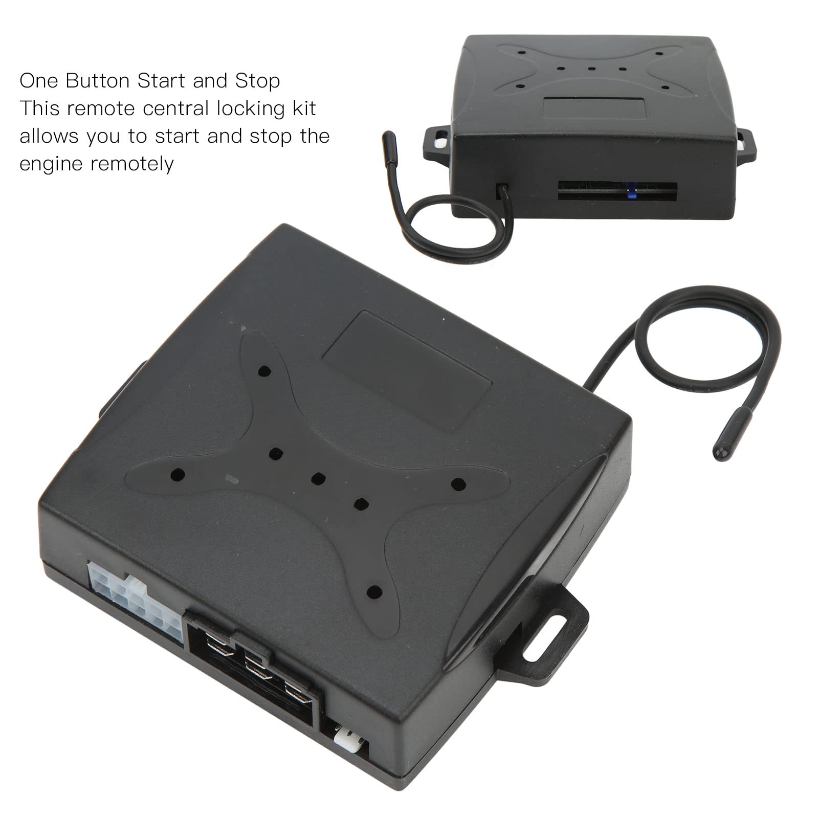 12V Kit D'entrée sans Clé pour Voiture, Système D'entrée sans Clé pour Voiture, Antivol, Démarrage à Un Bouton, Système De Verrouillage à Distance Universel pour Pièces de Automobiles