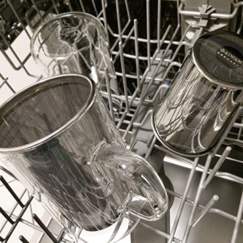 Teesieb GAIWAN SP500: Teefilter für losen Tee, fein, aus Edelstahl