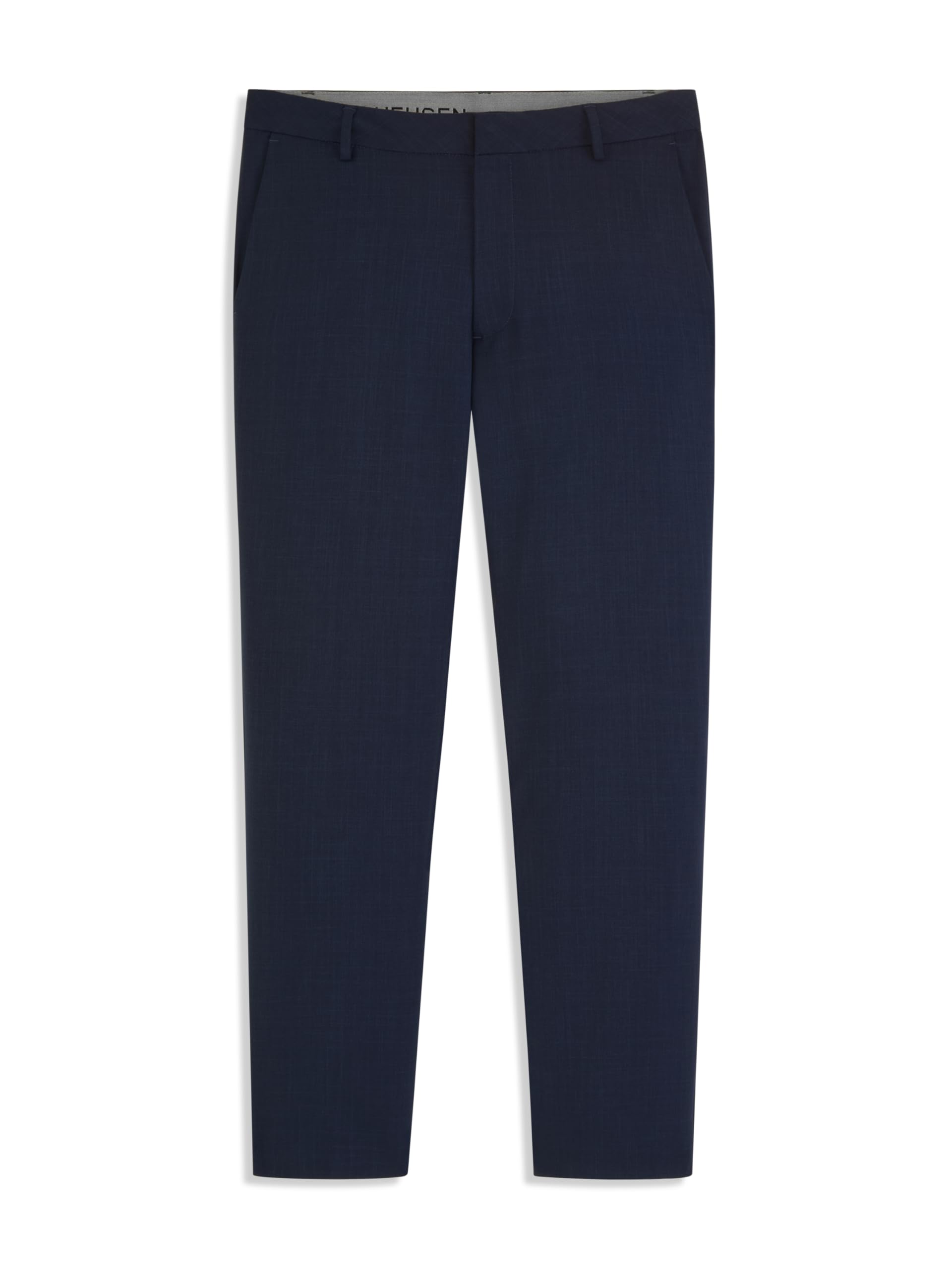 Van Heusen Mens Essential Slim Fit Flat Front Dress Pant Stretch Fabric Waistband Machine Washable