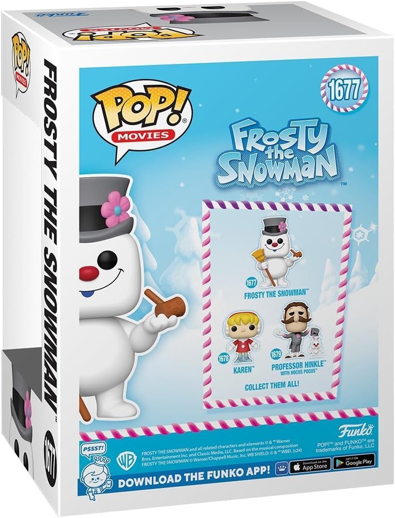 POP Holiday: Frosty The Snowman - Frosty The Snowman Funko Vinyl Figure (Bundled with Compatible Box Protector Case) Multicolored 3.75 inches