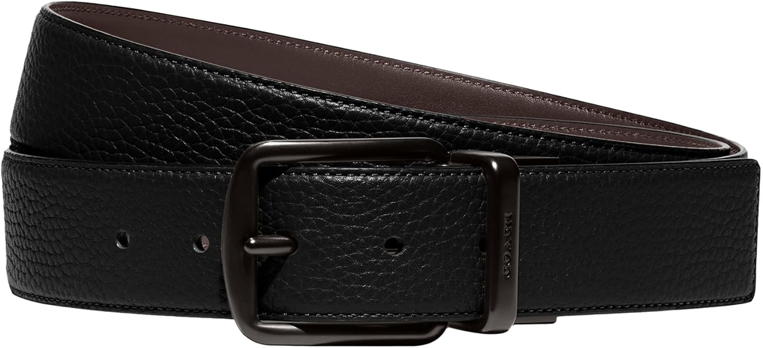 COACH Wide Regular CTS/Rev Lthr Belt
