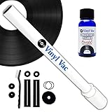 33 Combo Record Cleaning Kit 33 Concentrate Cleaner (1 oz) w/NO Alcohol - Safe for Your Records! Vinyl Record Cleaner Kit Attaches to Your Wet/Dry vac