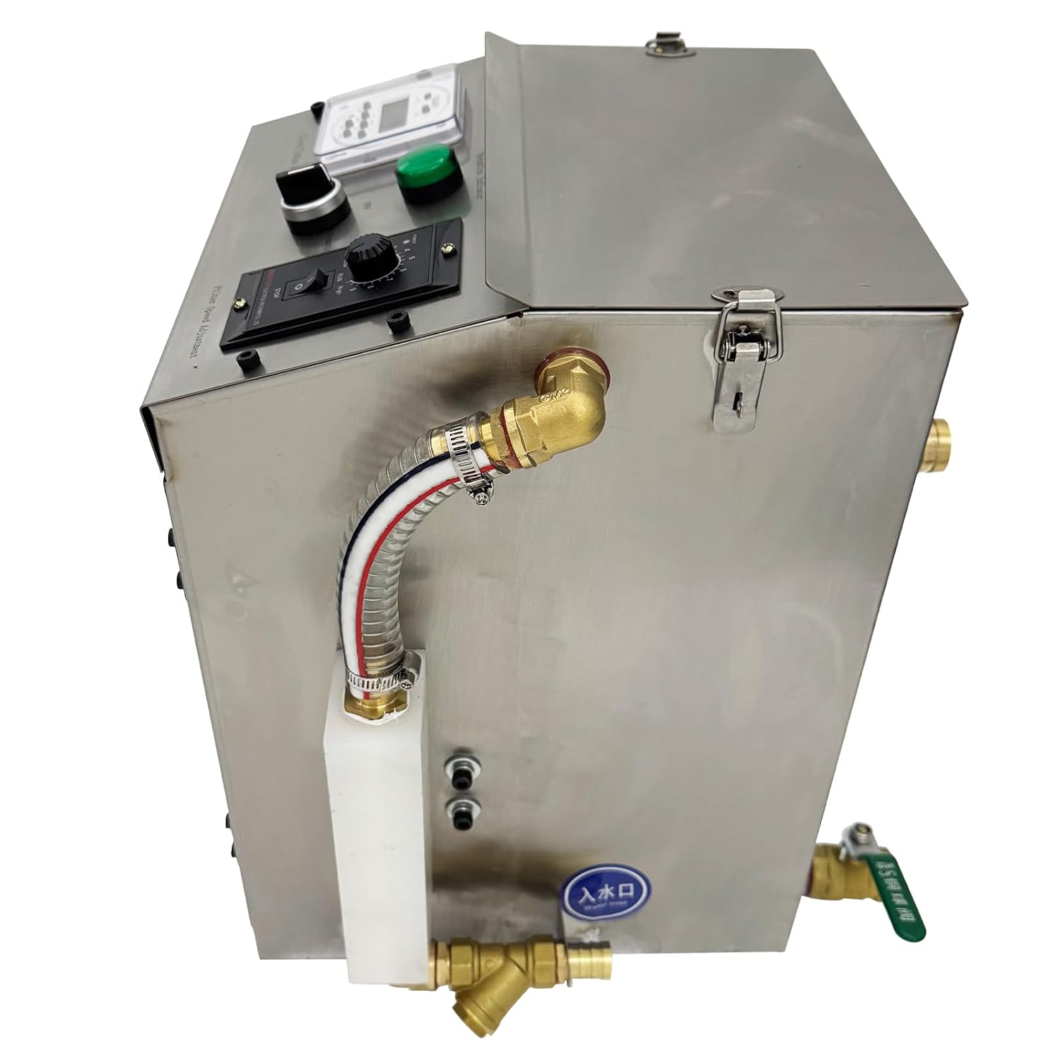 110V Oil Water Separator for CNC Machine Coolant, 13.2gal/H Tramp Oil Skimmer, Cutting Fluid Separator with 2.6gal Water Tank