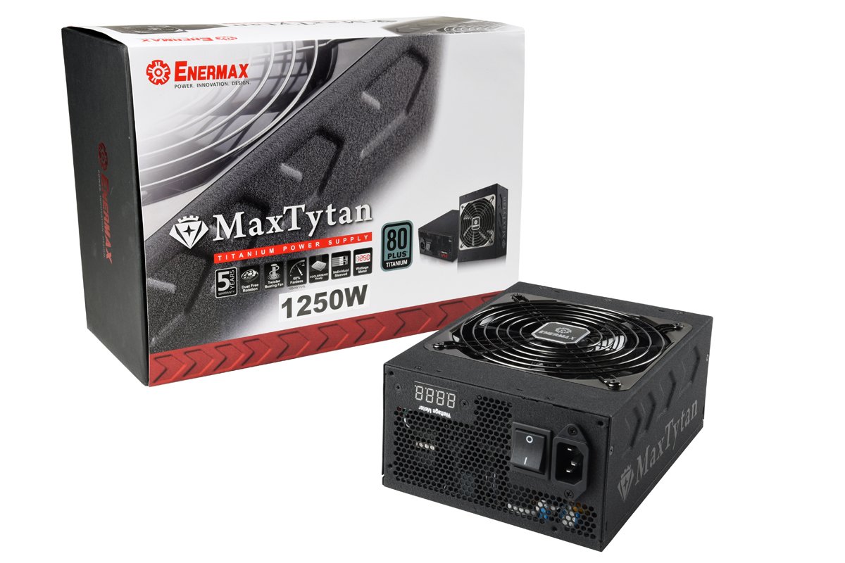 Amazon | ENERMAX 80PLUS チタニウム電源 MaxTytan 1250W EDT1250EWT