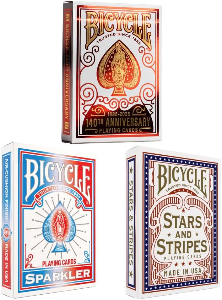 Bicycle Americana Playing Card Collection – 3 Deck Bundle