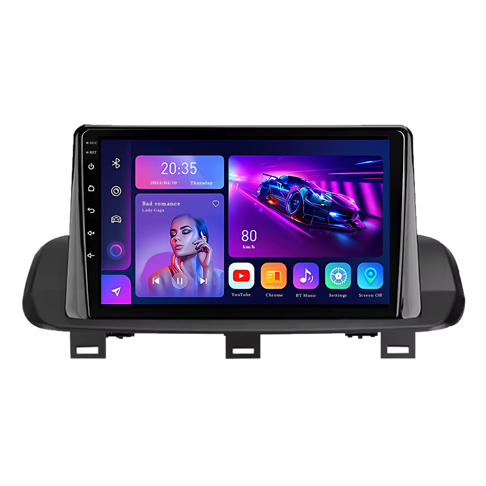 Genérico Estéreo de Coche Android 14 de 10" con Doble DIN para Nissan X-Trail T33 2021 y Rogue III 2020, Pantalla táctil, CarPlay inalámbrico y cámara de reversa incluida.