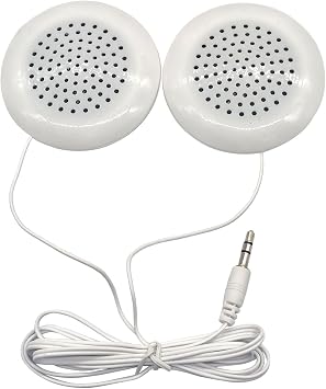Pillow Speaker, 3.5mm DIY Portable Mini Speaker Stereo Speakers with 2 Stereo Sound HiFi Speakers for MP3 Phone Portable CD