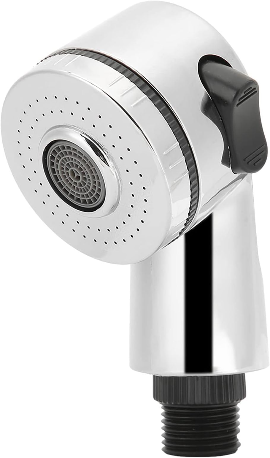 DAUB Salon Spray Head with Side Control Button, Stainless Steel Filter Nozzle for Shampoo Bowl Bed Chair Sink - Shower Head Replacement Part for Salon, Barber Shop