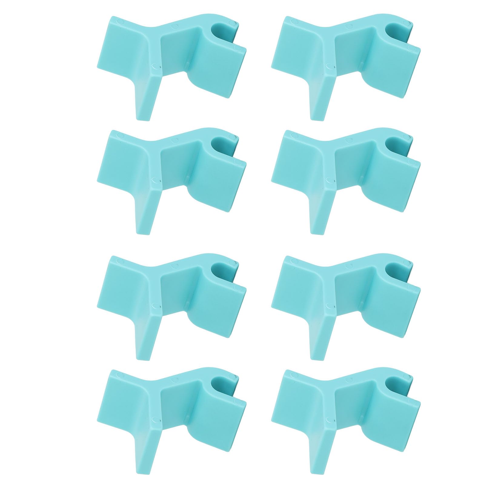 Saluaqui 8PCS Tray Stackers for Baking Sheet, Stackable Silicone Baking Pan, Universal Tray for Canteens Fast Food Restaurants, Kitchen, Picnic, BBQ, Space Saving, Wholesale Business