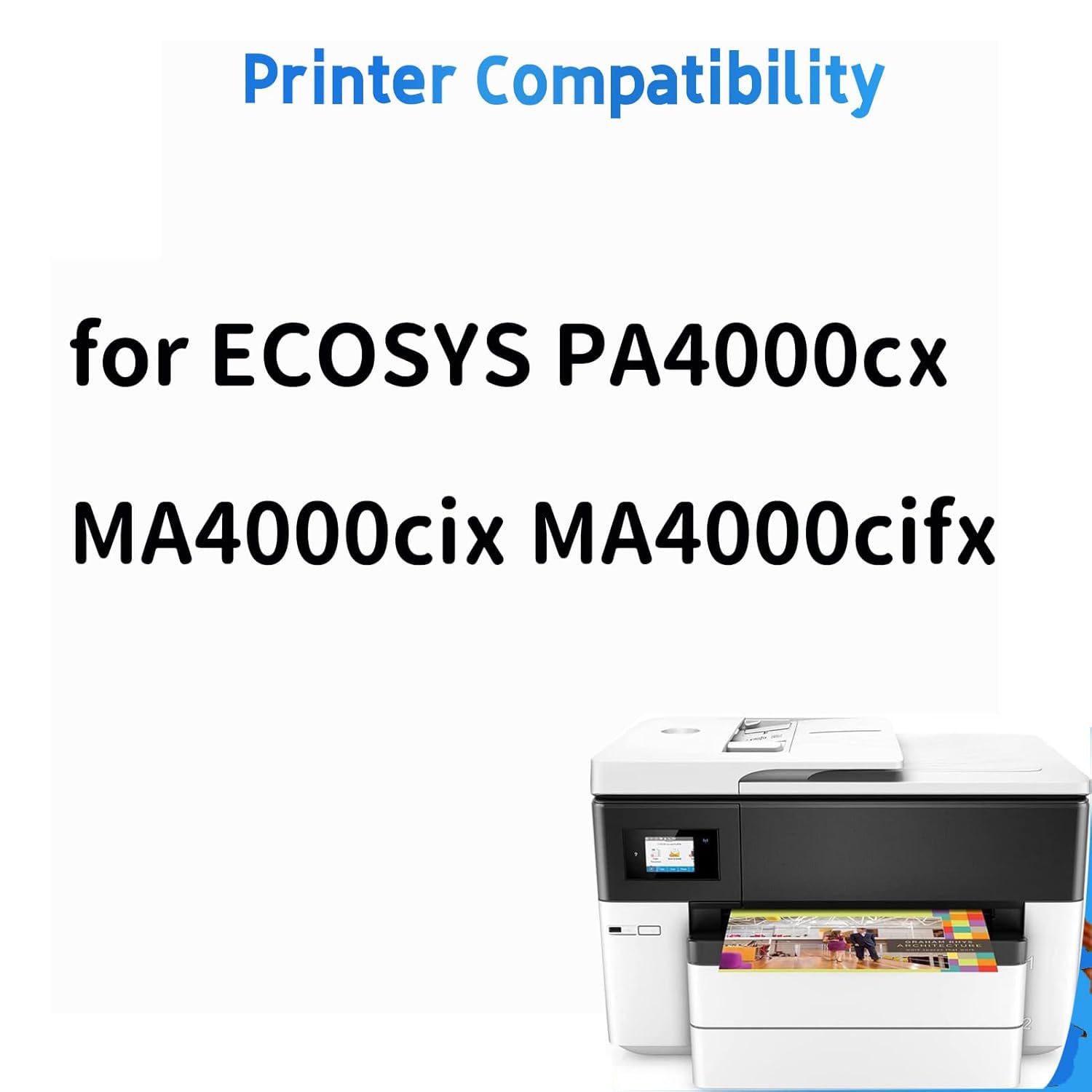 TK-5380 Wkłady z tonerem do Kyocera TK-5380 Kasety z tonerem kompatybilne z Kyocera ECOSYS PA4000cx MA4000cix MA4000cifx Wymienny wkład o wysokiej wydajności, zestaw cyjan-1