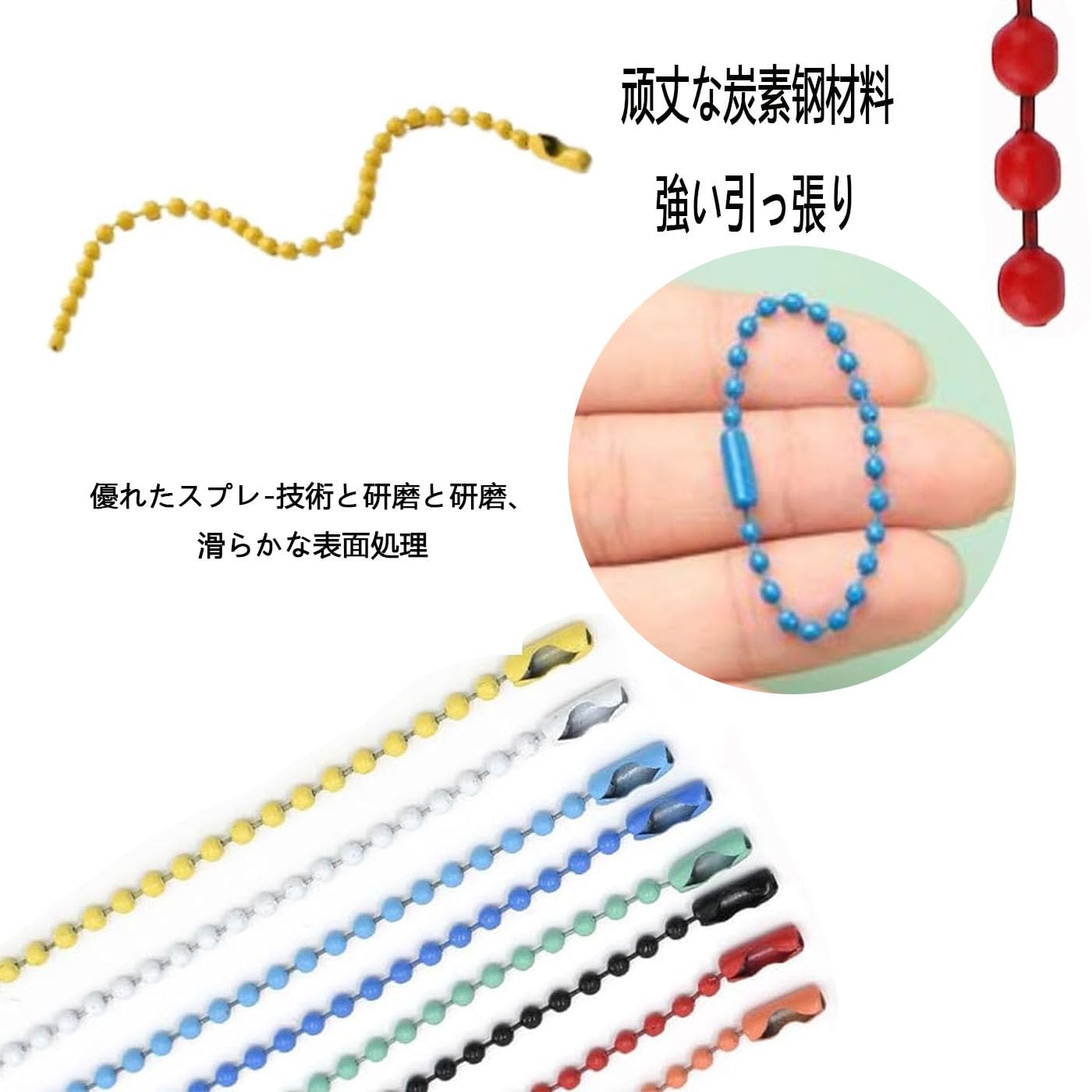 evechan1224 MM⑥ ボールチェーン MM6 - MM6 メゾンマルジェラ ピアス ボールチェーン メタル