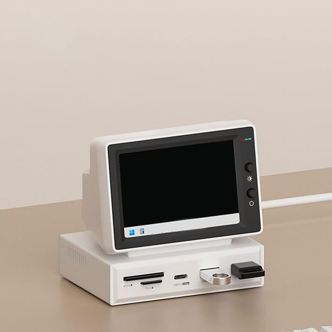 Hub USB VBESTLIFE con Pantalla 3.5 Pulgadas miniatura 4