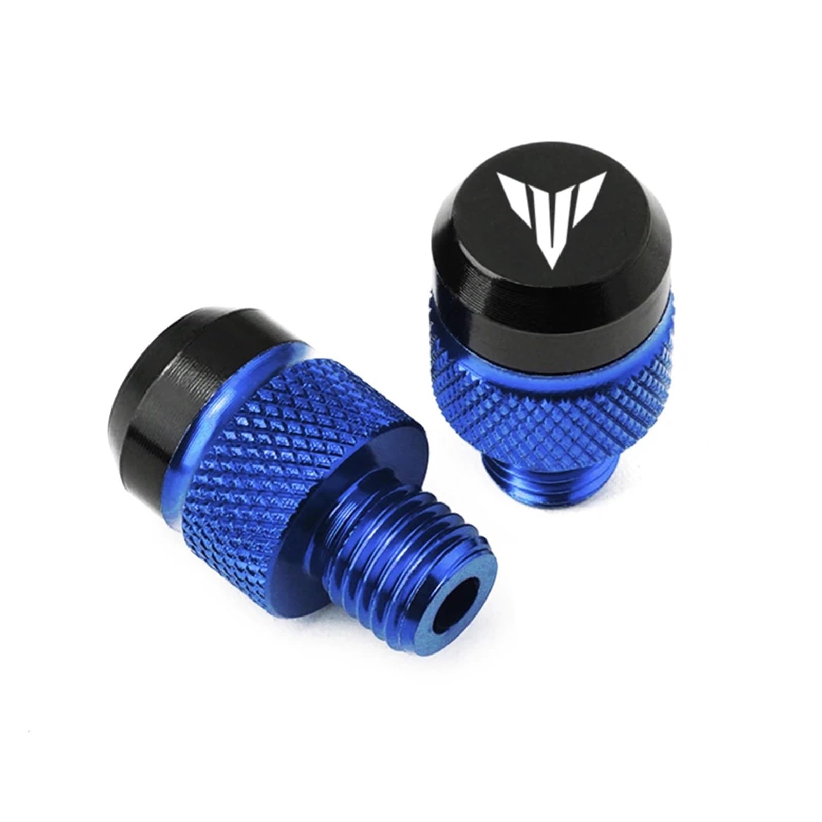 ZZEVLQTQP Compatible With Mt03 Mt07 Mt09 Mt10 Mt25 Mt125 CNC Motorcycle Mirror Hole Blanking Plug Screw Cap Bolts Parts 10MM MT 07 09 10 25 125