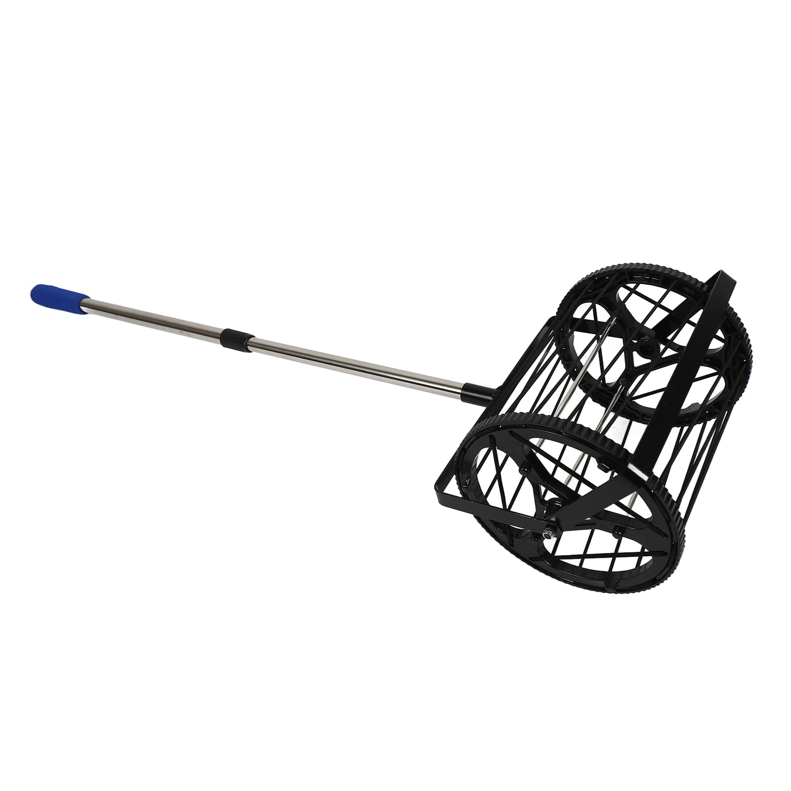 Raccoglitore di Palline da Pong con capacità di 125 Palline, Raccoglitore da Pong con Asta Regolabile per Tutte le Altezze