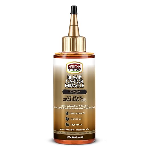 Black Castor Scalp Sealing Oil 6oz
