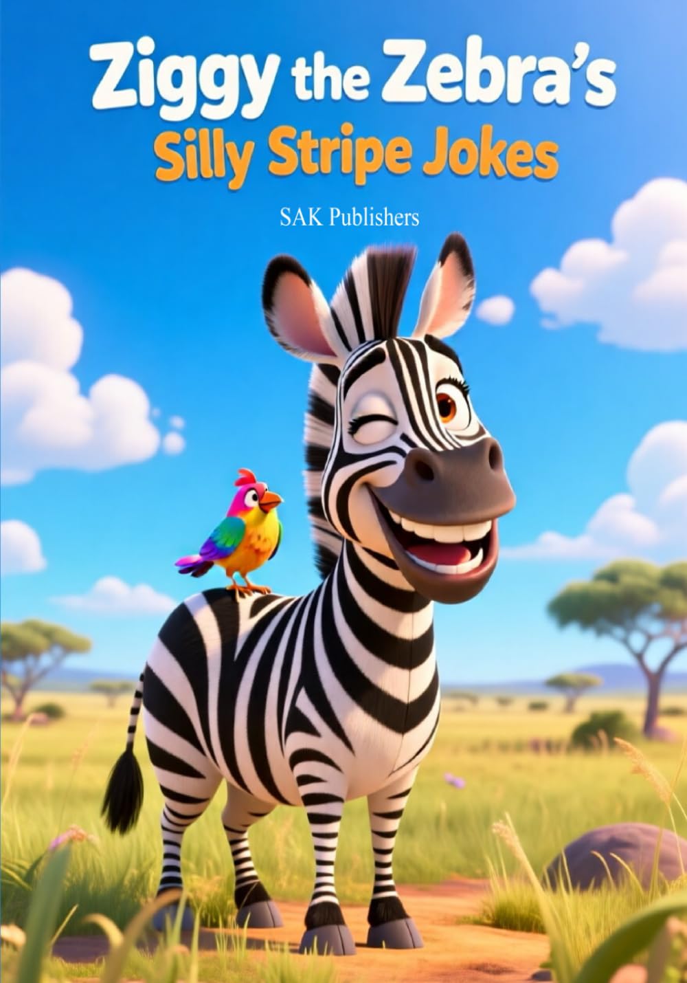 Ziggy the Zebra’s Silly Stripe Jokes: A Funny Zebra Joke Book for Kids Ages 4–8