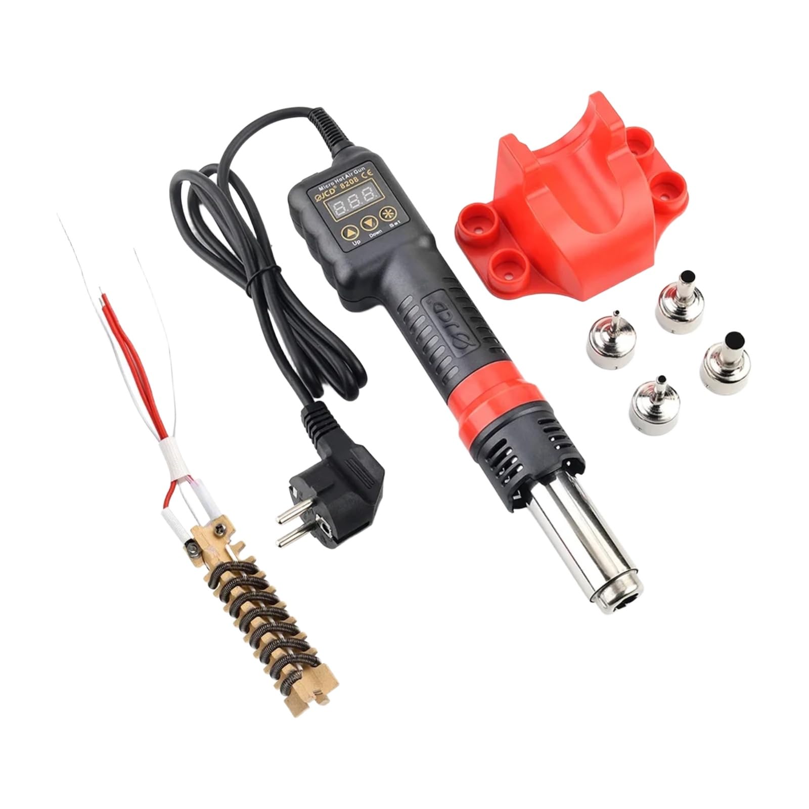 Pistolet à air chaud 750W EU 220V idéal pour changer les puces électroniques