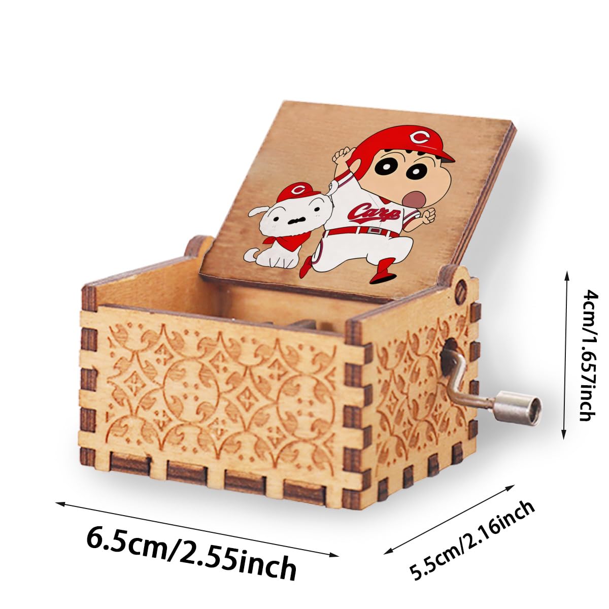 Amazon.co.jp: クレヨンしんちゃん オルゴール 音楽ボックス 木製