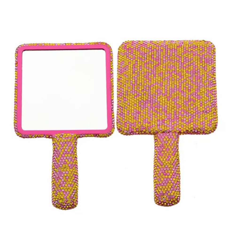 Miroir de maquillage à main ergonomique pour éviter les erreurs de coiffure