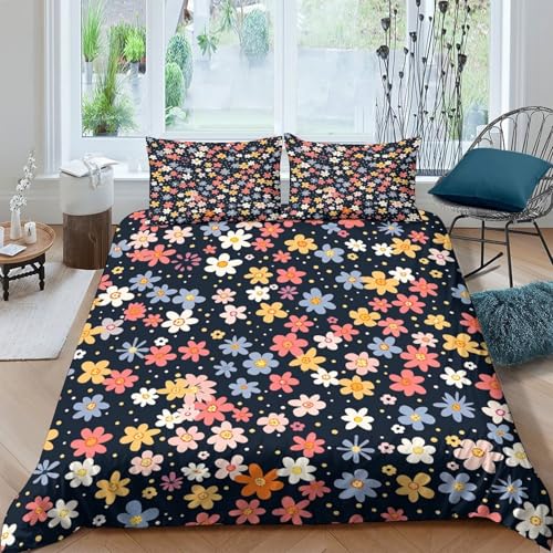 Housse de couette microfibre effet 3D finitions de qualité supérieure