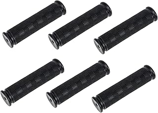 Sosoport 3 Pares Capa De Aperto De Bicicleta Bicicletas Infantis Punhos De Scooter Punhos Pretos Punhos De Guiador Bmx Punhos De Bicicleta De Montanha Apertos De Bmx Capa De Guidão De