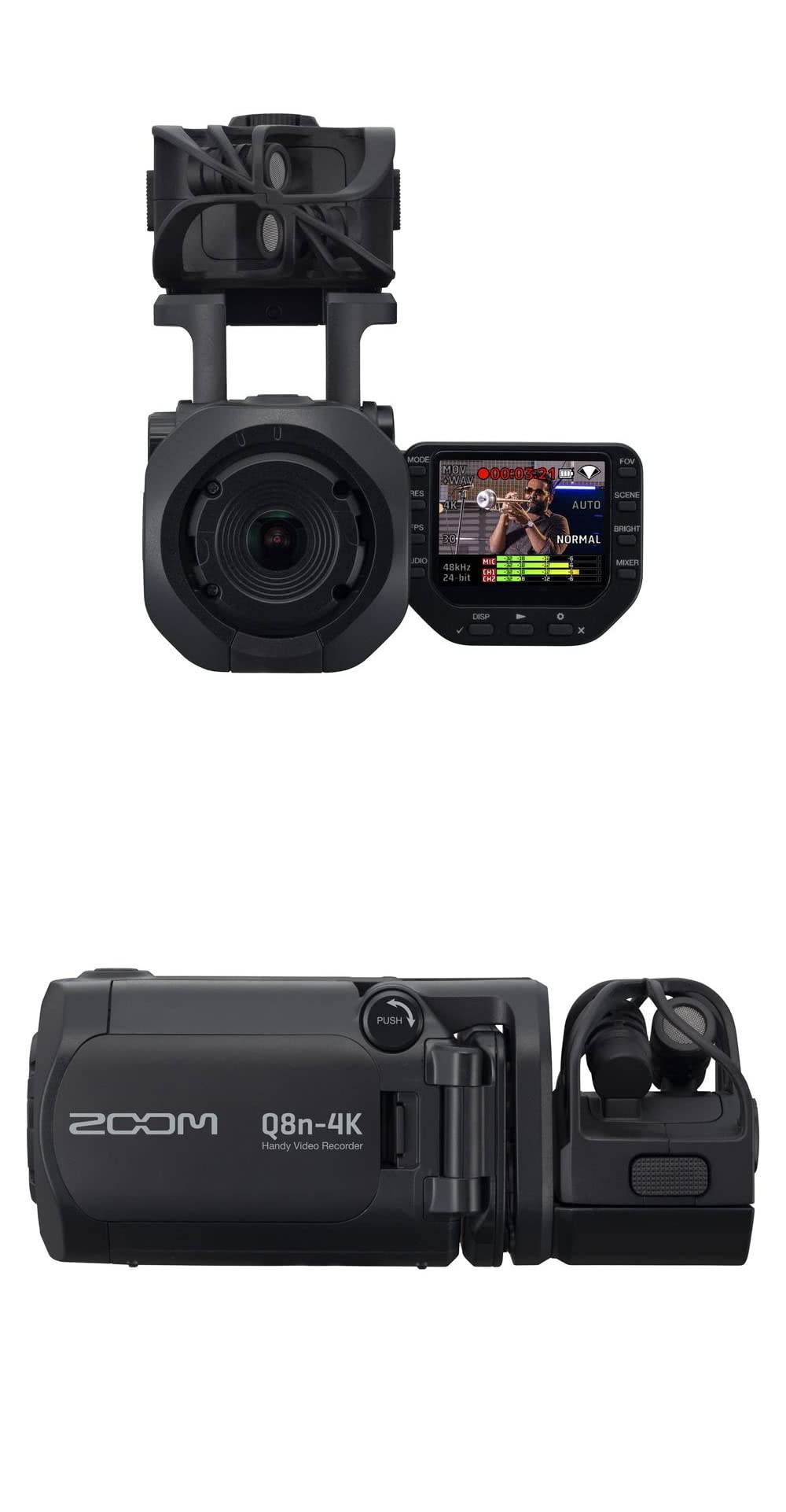 Amazon.co.jp: ZOOM Q8n-4K (充電器/ソフトシェルケース/microSDカード
