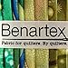 Benartex Kanvas Dance of the Dragonfly 2.5in Pinwheel Strips Metallic