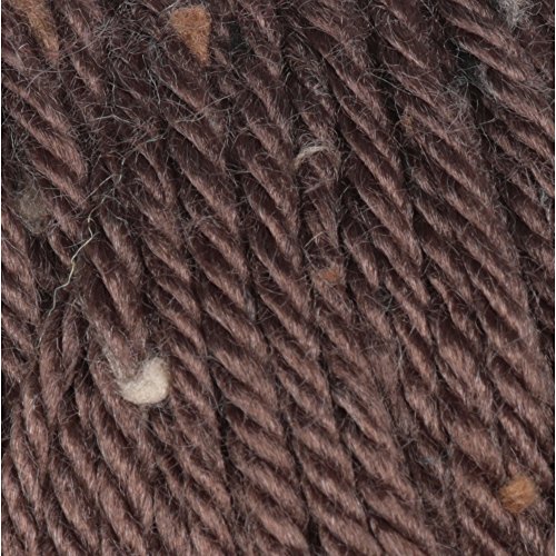 Image of Caron Simply Soft Tweeds Yarn (4) Medium Gauge 100% Acrylic - 5oz - Taupe- Machine Wash & Dry