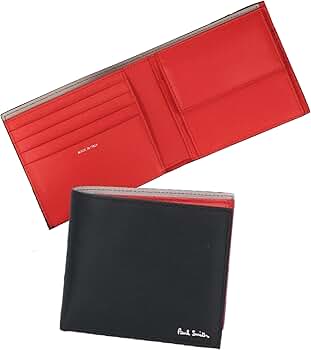 Amazon.com: Paul Smith 4833 ASTRGS 79A Bi-Fold Wallet