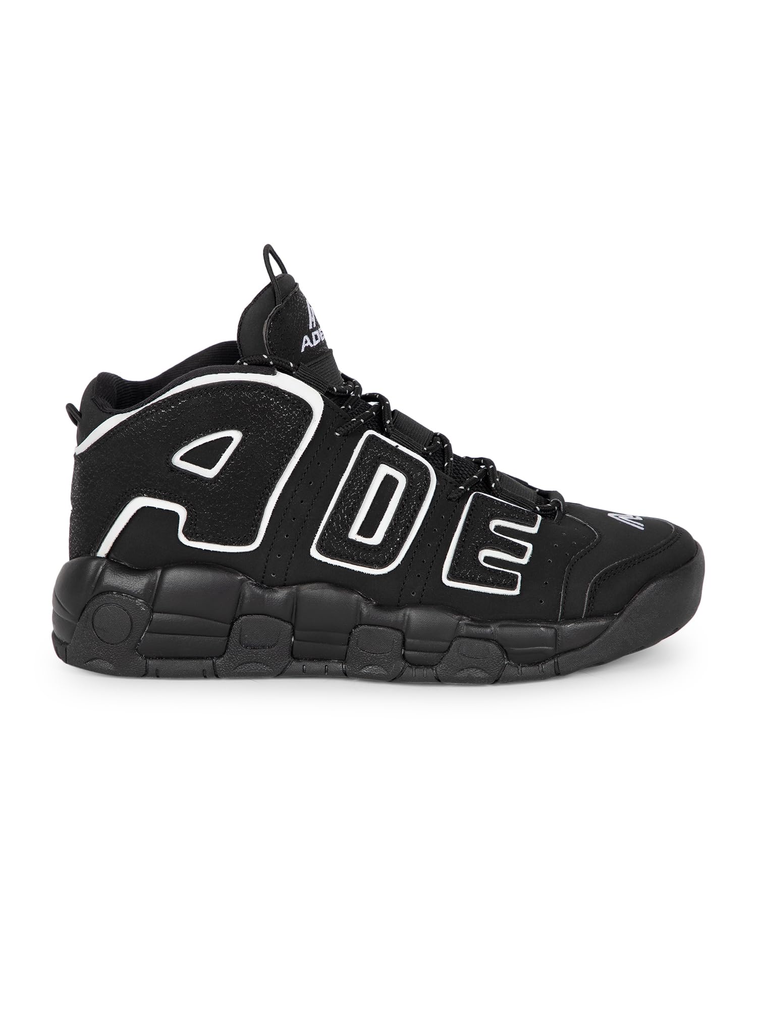 ADEBOY Mens Surge Black High-Top Sneaker Shoes White - Perfect for Everyday Wear (Size : 8) (B0D28LPJH9) Amazon Price History, Amazon Price Tracker