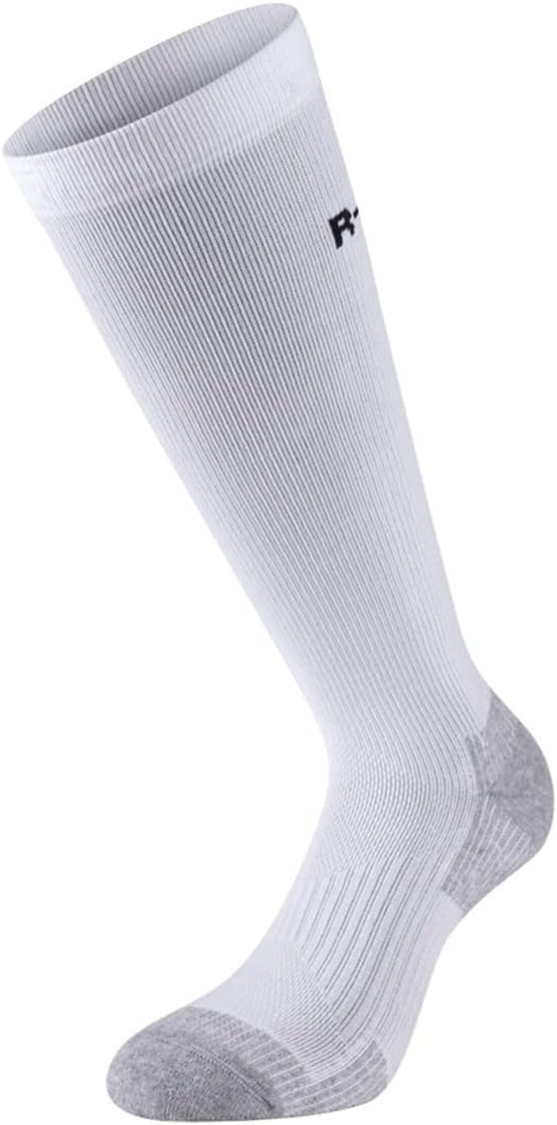 R-EVENGE Lot de 3 chaussettes techniques multisports longues pour le sport intérieur et extérieur et de loisirs, manchette renforcée et élastomère à compression