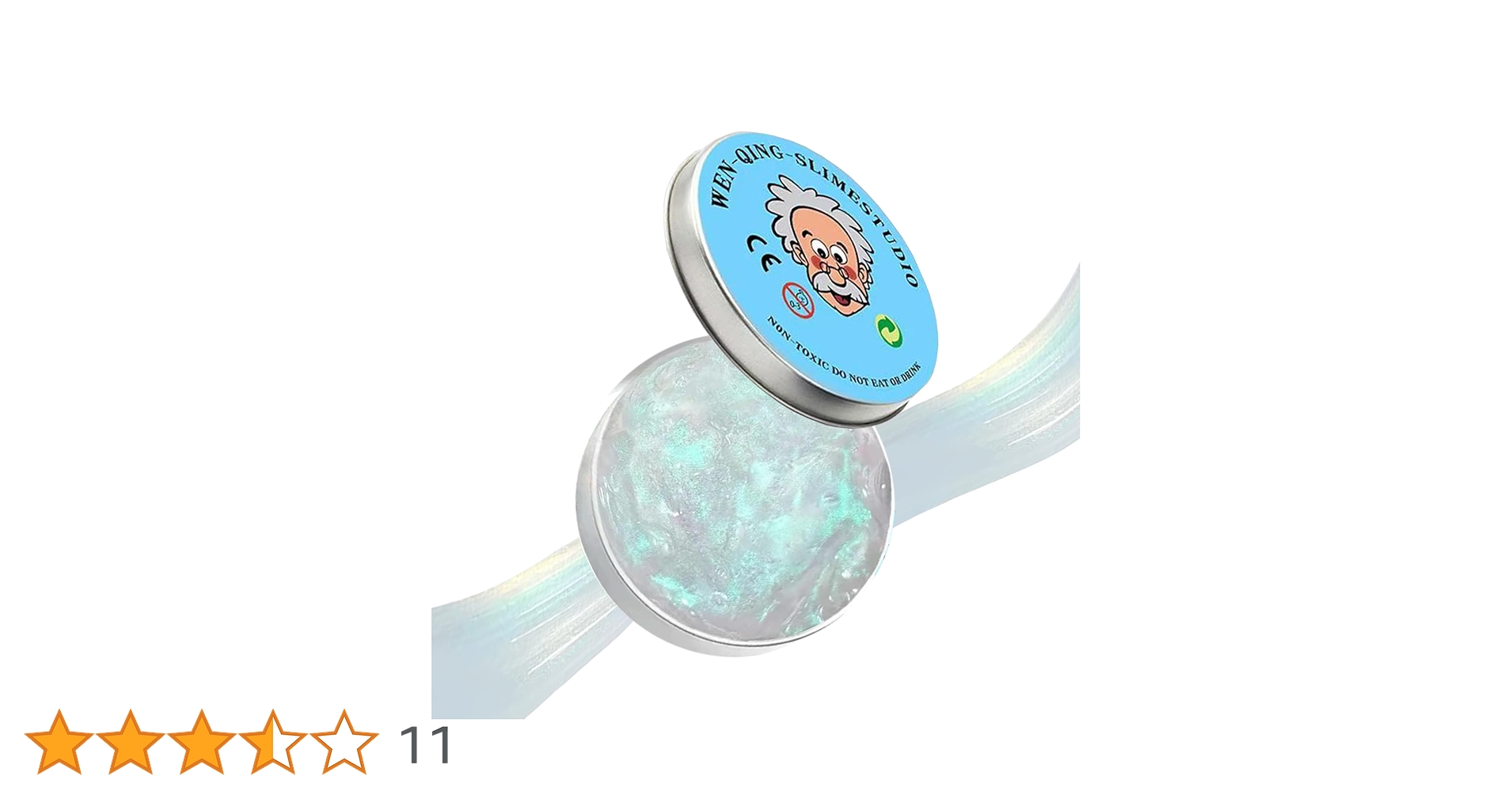 Amazon | Smato ハンドガム スライム キット パテ 透明 くっつか