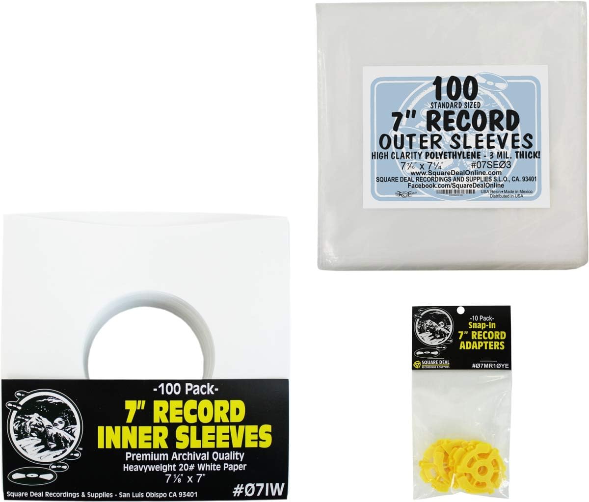 Square Deal 7" Record Sleeve Inner & Outer Set