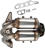 Vista 39 de KAX Convertidor catalítico compatible con Corolla 2003 2004 2005 2006 2007 2008, Matrix 2003-2008, Vibe 2003-2008, Eastern Catalytic 53717 Catalytic