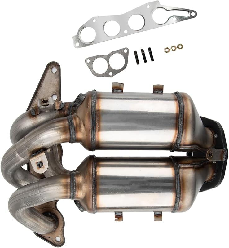 Conversor catalítico dianteiro KAX para Mitsubishi Galant 2.4L 2004–2012 – Kit de reposição