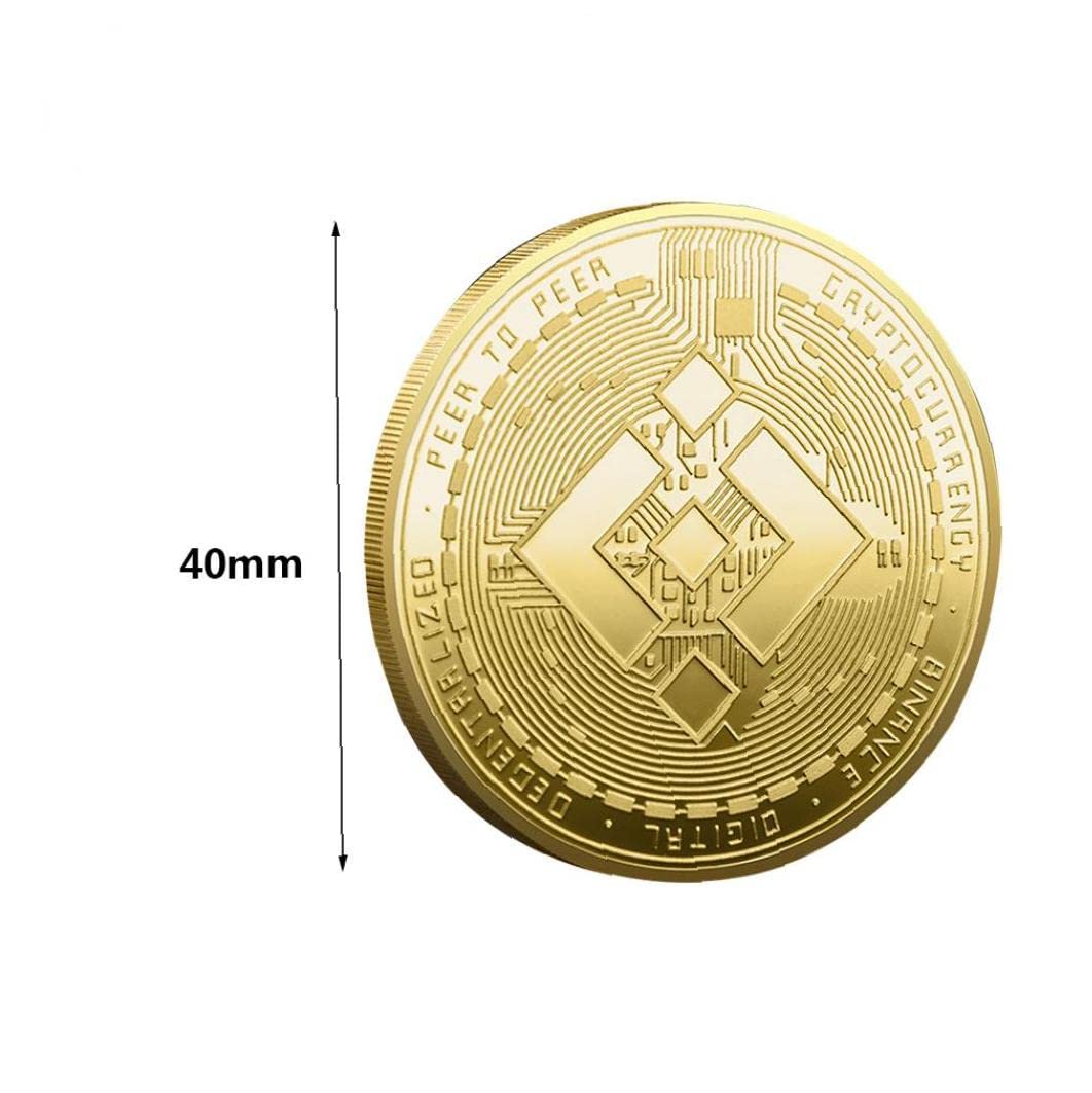 Amazon.co.jp: 記念コイン bnb バイナンスコイン 仮想通貨 お土産 コレクション 記念硬貨 アクリルケース付き 工芸品 ギフト :  ホビー