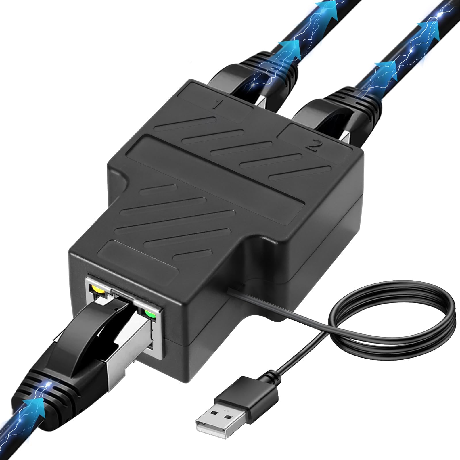 Patchkabel Für RJ45 Netzwerk Interface UTP Cat5e E... – Viceal - Foto 4