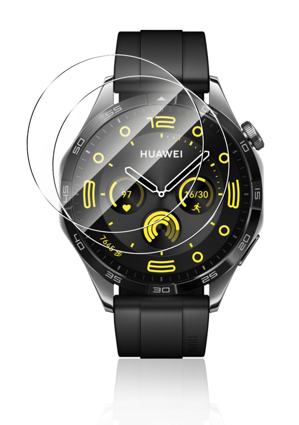 Amazon.co.jp: HUAWEI WATCH GT 4 46mm用 ガラスフィルム「2枚」WATCH 