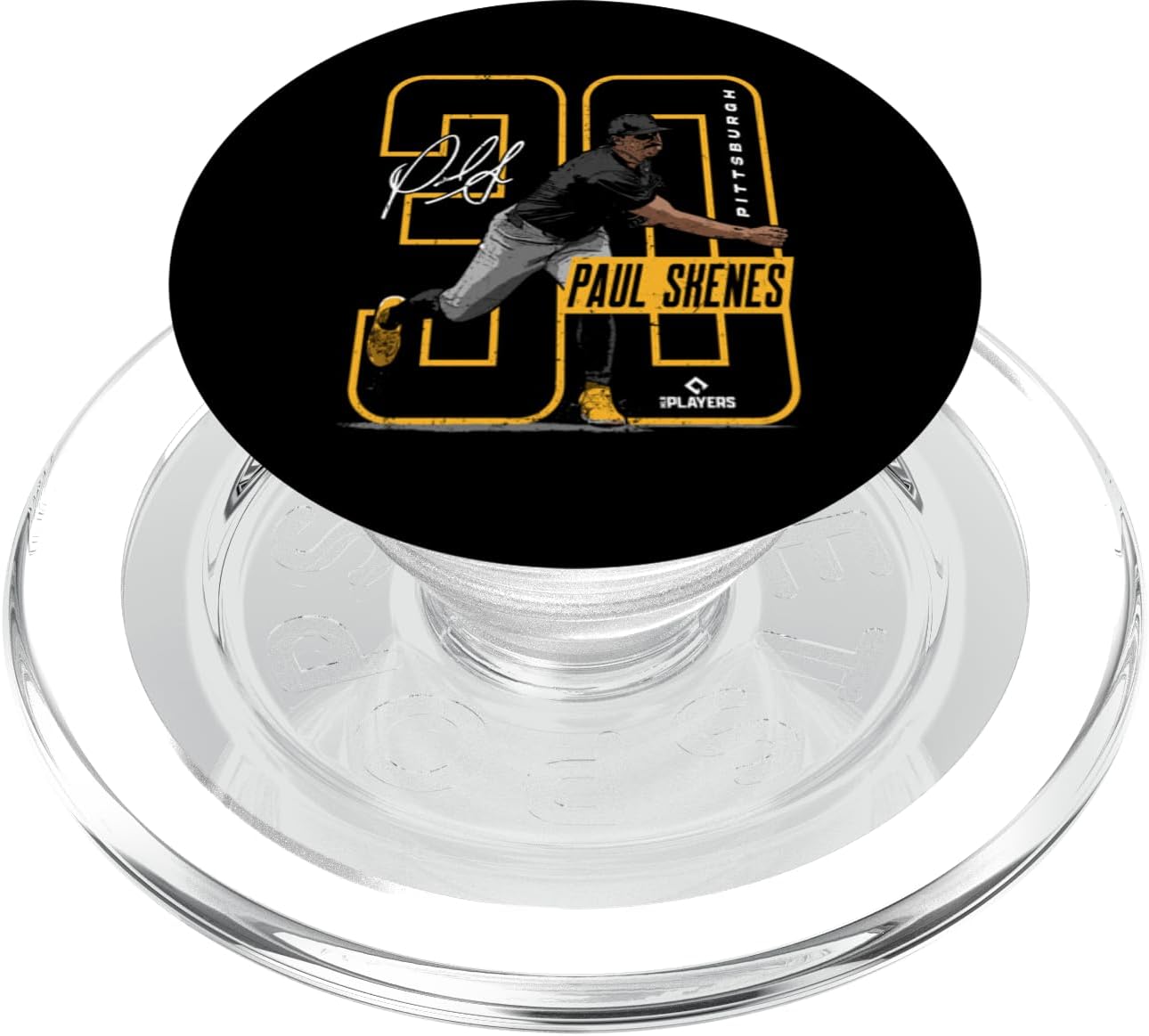 Paul Skenes | Pittsburgh Baseball Players | MLBPSK3002 PopSockets PopWallet for MagSafe