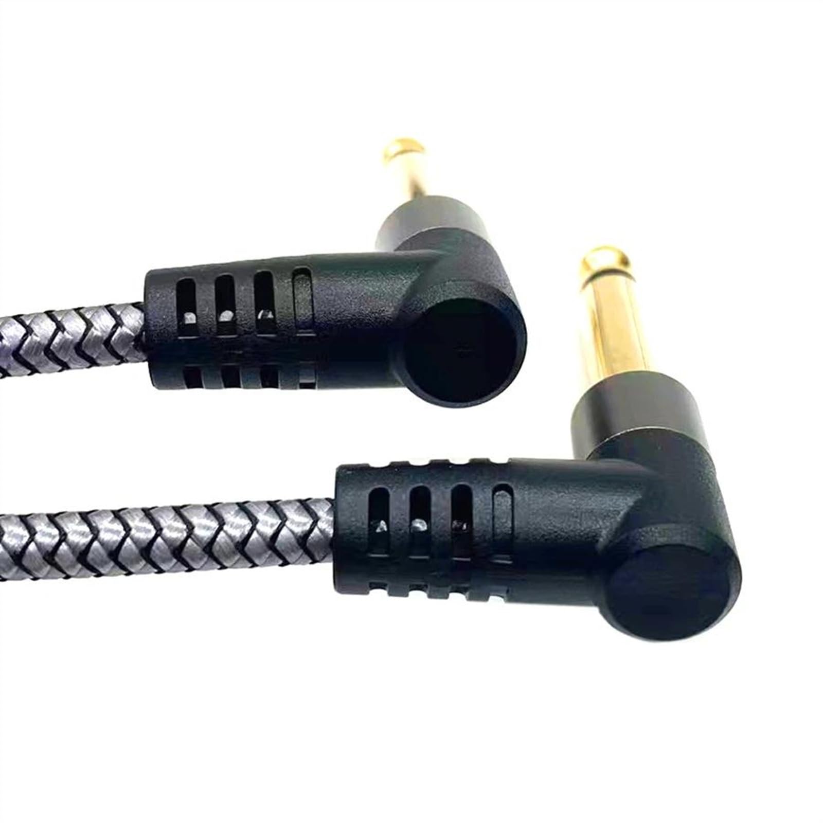 6,35 Mm Stereo-Mono-Kanal-Audiokabel, Rechts Abgewinkelt Auf Rechts Abgewinkeltes Lautsprecher-Verstärkerkabel Für Gitarre Audiokabel für Gitarreninstrumente (Color : 300cm)