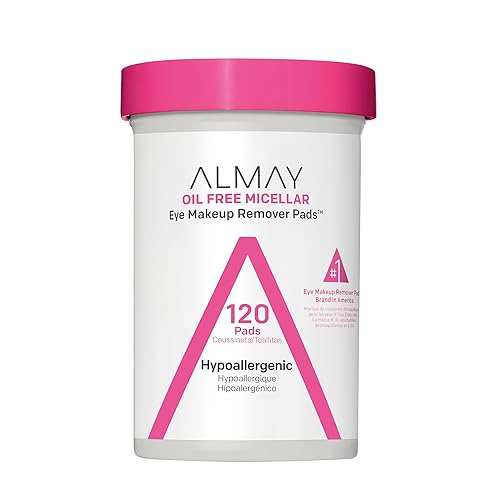 Almay Almohadillas removedoras de maquillaje, micelar suaves, hipoalergénicas, sin fragancia, dermatólogos y oftalmólogos probadas (el embalaje