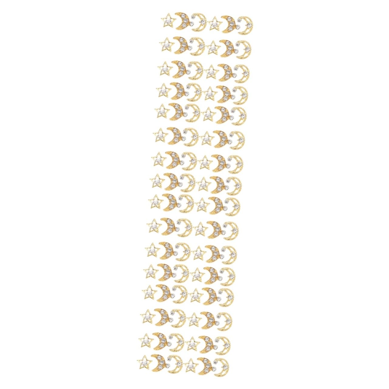SHERCHPRY 4 Set Ciondoli Unghie Metallo Decorazioni Per Nail Art Accessori Glamour Per Unghie Con Facili Applicare E Personalizzare 30 Pezzi*4