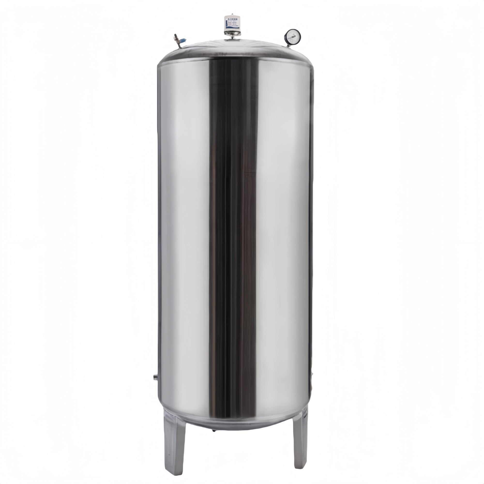 Druckwassertank Aus Edelstahl 304,Brunnen-Drucktank Mehrere Kapazitätsoptionen Verfügbar Geeignet Für Industrielle,landwirtschaftliche,gewerbliche Und Private Anwendungen(200L/52.8Gal)