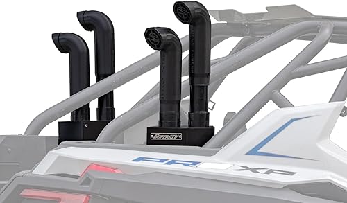 SuperATV Kit de esnórquel para Polaris RZR PRO XP 2020+ Incluye juntas de esponja de silicona de celda cerrada Aumenta la entrada de aire para
